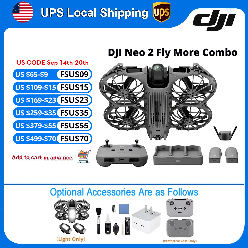 Drone Kit With Camera - Drones DJI Neo 2 Fly More