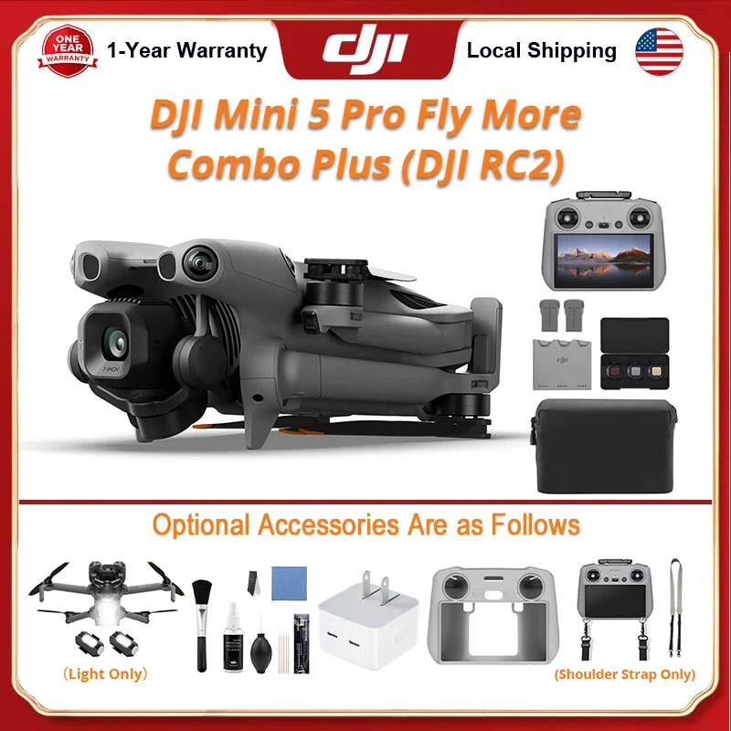 DJI Mini 5 Pro Fly More Combo  - Drone Kit With Camera avis et prix